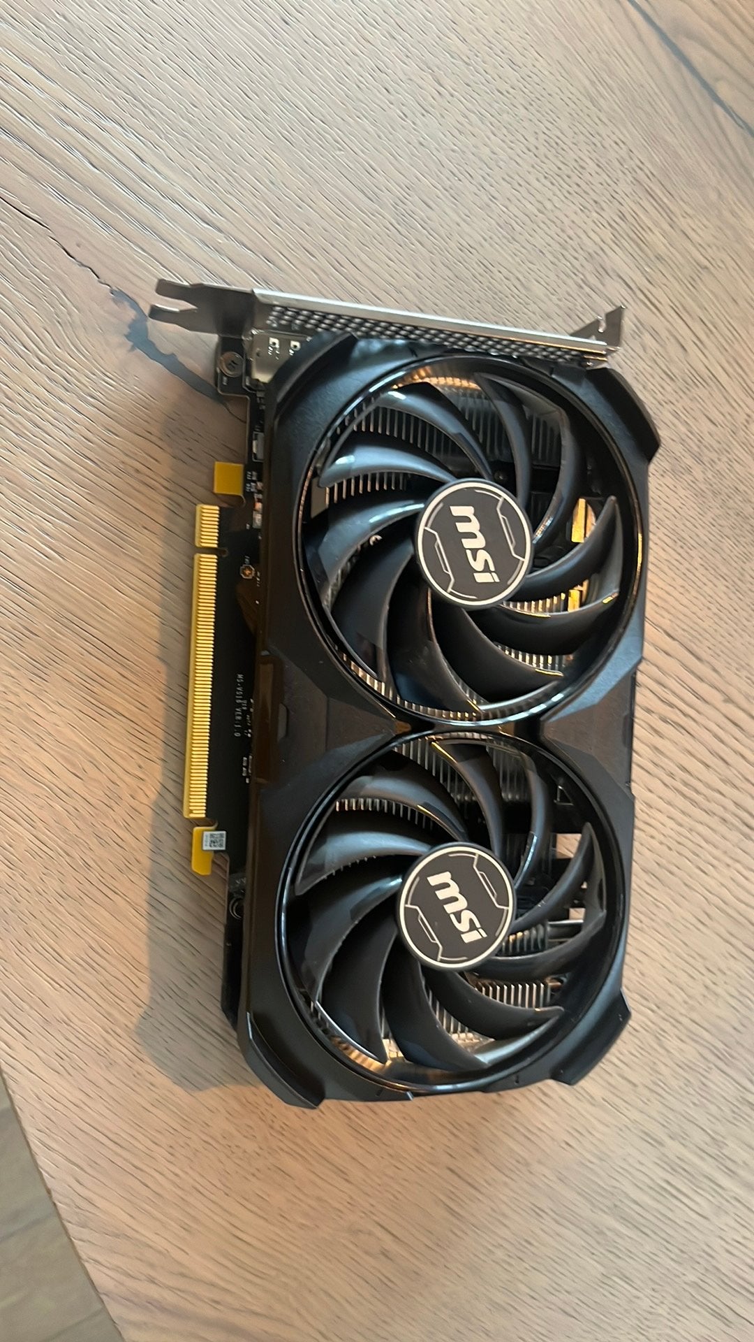 MSI RTX 4060 Ventus 2X Black OC 8GB, Computers en Software, GDDR6, PCI-Express 4, Ophalen of Verzenden, Zo goed als nieuw
