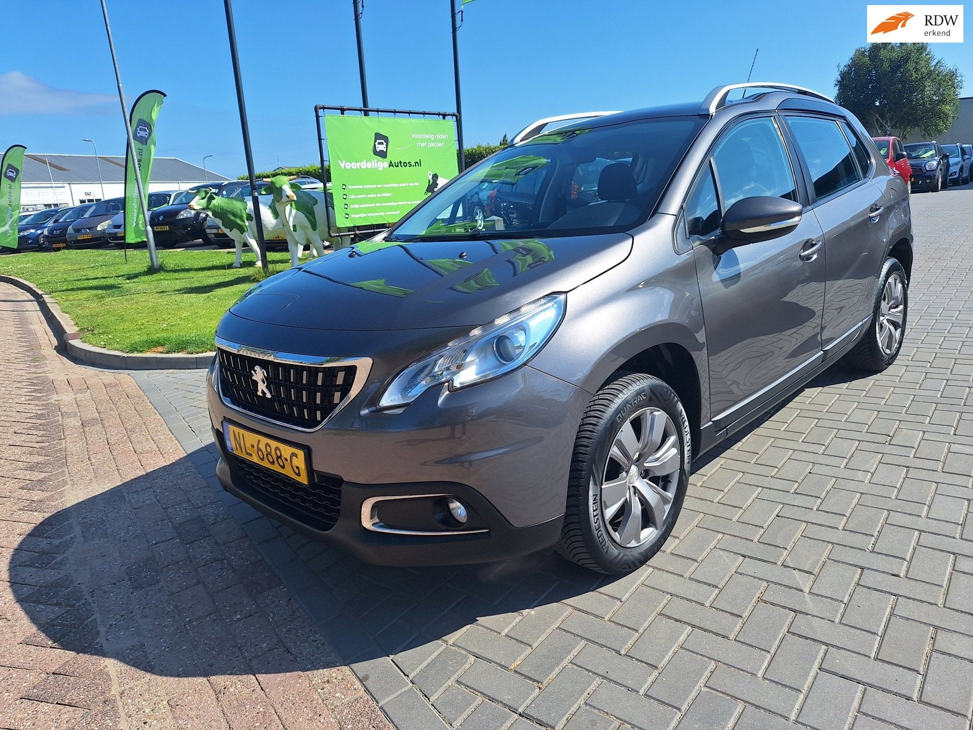 Peugeot 2008 1.2 PureTech Blue Lion / Nette auto / Super zui, Voorwielaandrijving, Euro 6, Origineel Nederlands, Bedrijf
