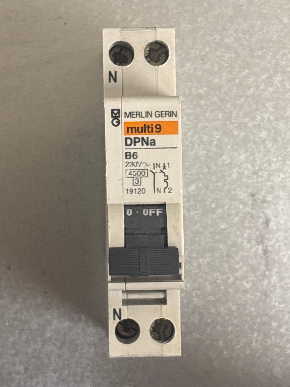 Merlin Gerin Multi9 DPNa B6 Stroomonderbreker, Ophalen of Verzenden, Gebruikt, Schakelaar