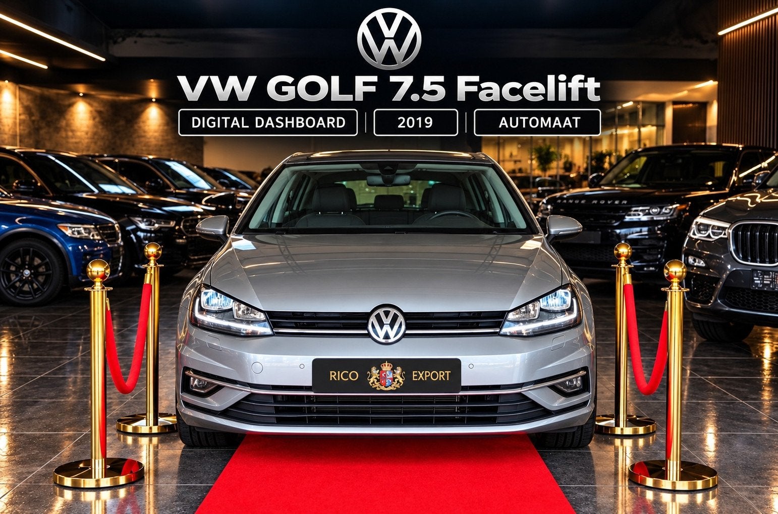 Volkswagen Golf 7.5 AUTOMAAT + DIGITAL DASH!, Gebruikt, 4 cilinders, 116 pk, Origineel Nederlands