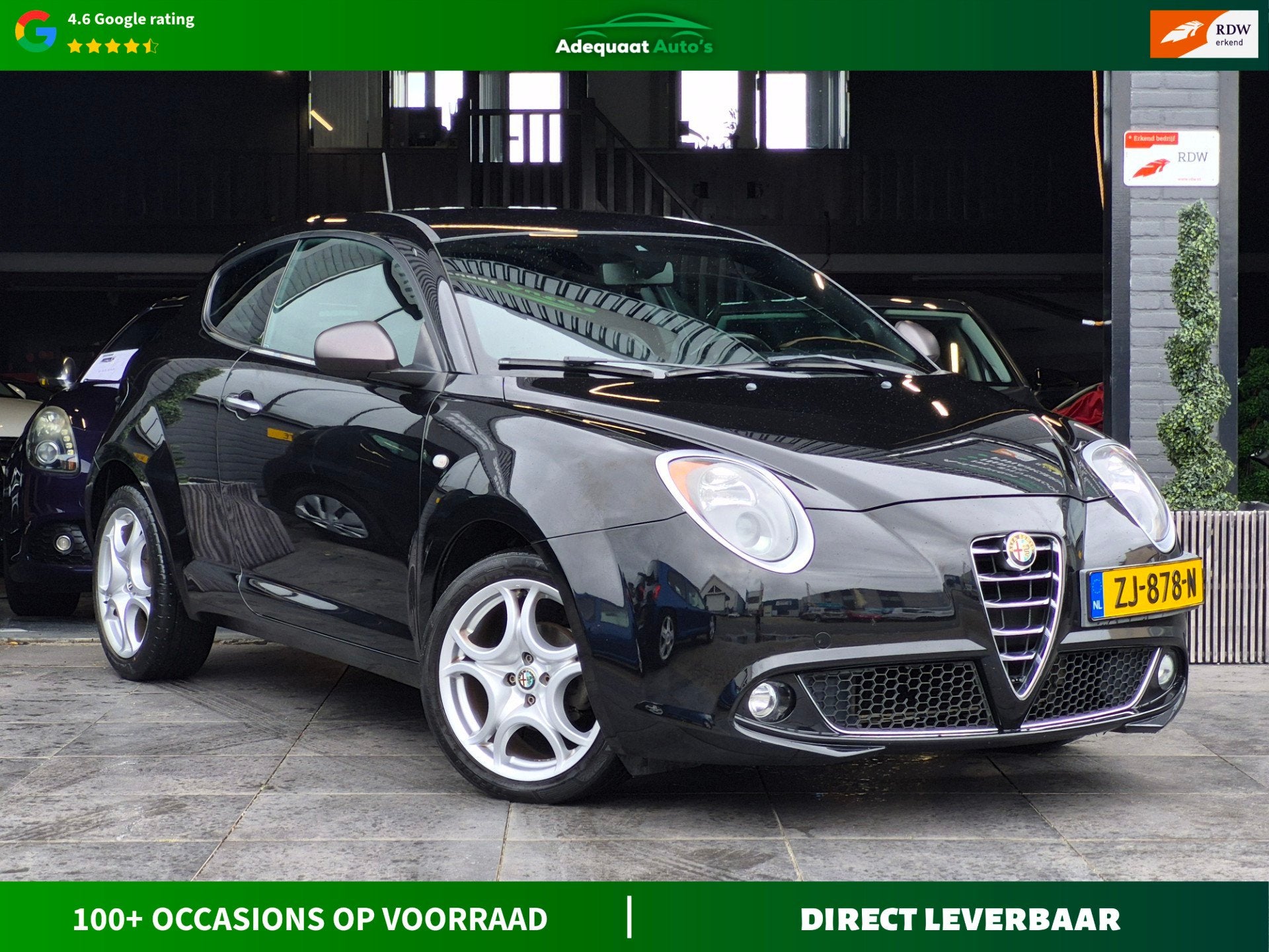 Alfa Romeo MiTo 1.4 Super|Cruise|Airco|PDC|Bluetooth|APK, Auto's, Voorwielaandrijving, Stof, Gebruikt, 4 cilinders