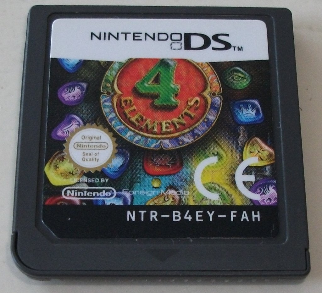 DS Game *** 4 ELEMENTS *** Wek de 4 elementen tot leven, Spelcomputers en Games, Games | Nintendo DS, Zo goed als nieuw, Puzzel en Educatief