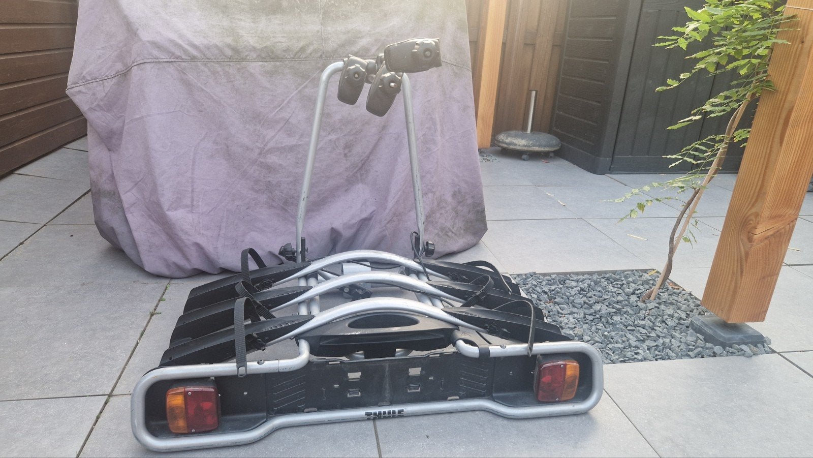 Thule fietsendrager - 3 fietsen, Ophalen, 3 fietsen of meer, Gebruikt, Trekhaakdrager