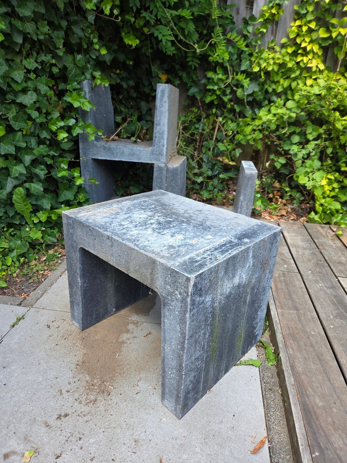 U Element van beton 4x, Ophalen