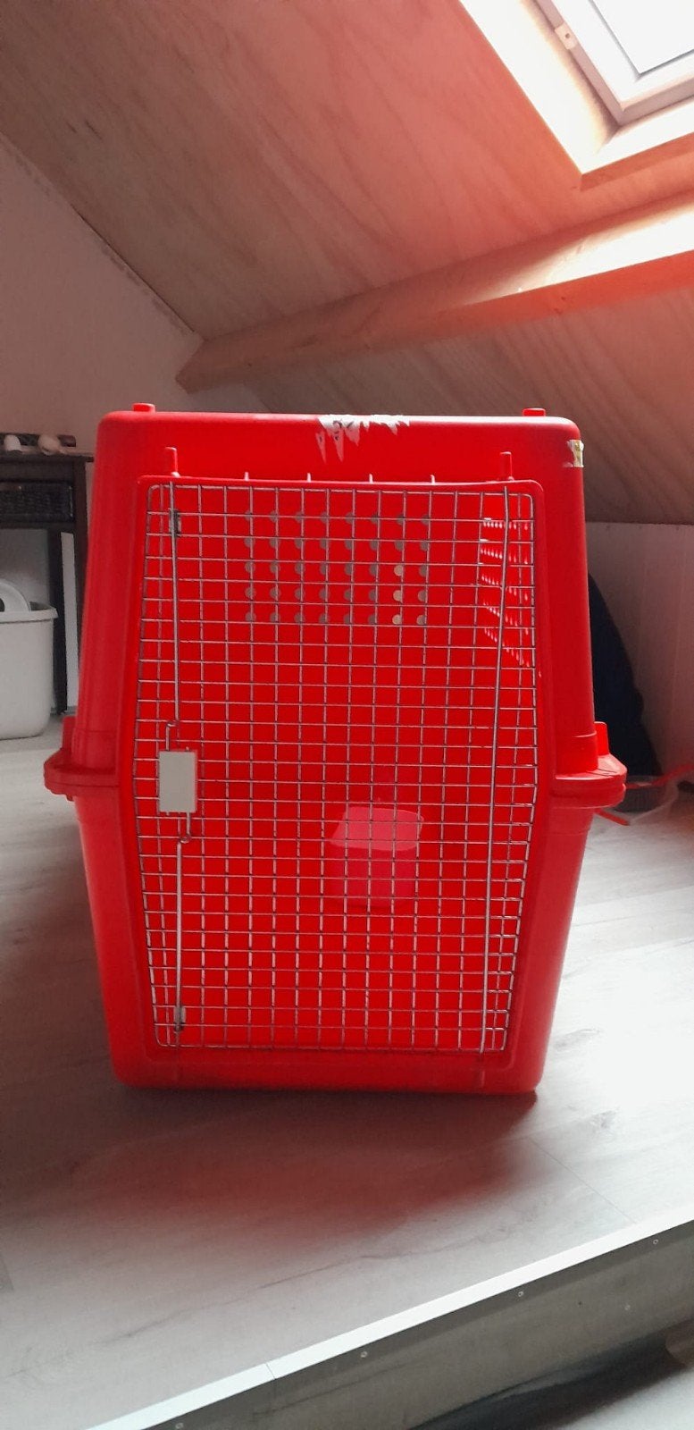 IATA transportbox grote hond, in goede staat, Dieren en Toebehoren, Transportboxen, Ophalen, Gebruikt