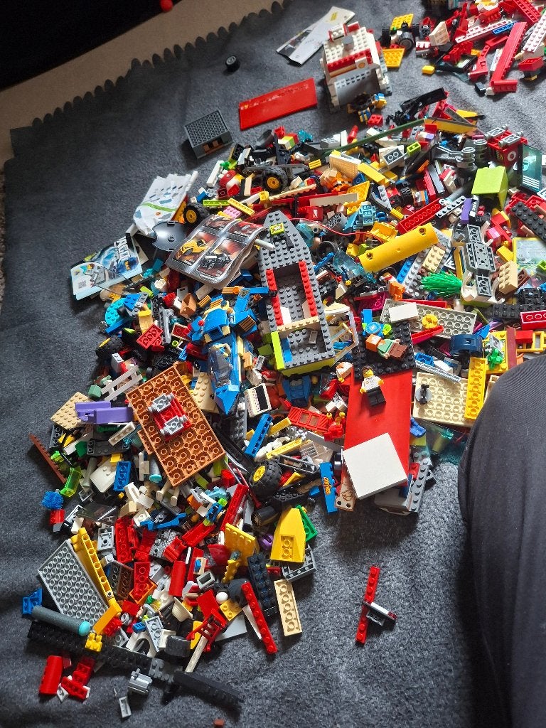 Partijtje Lego, Gebruikt, Overige thema's, Lego, Ophalen of Verzenden