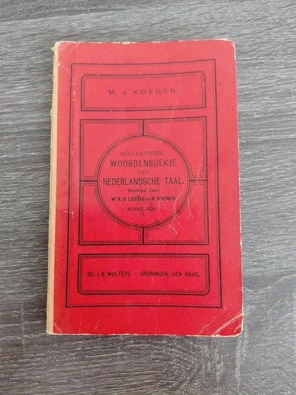 Geïllustreerd Woordenboekje der Nederlandsche Taal, Ophalen of Verzenden