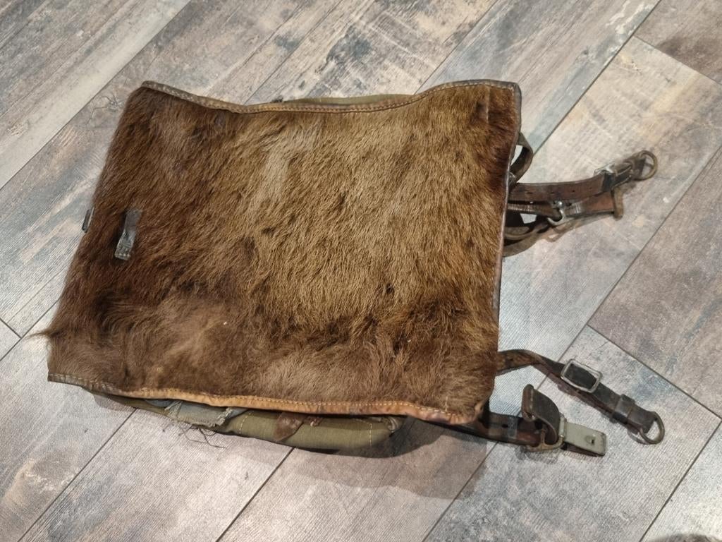 Duits WOII rugzak Affe 1942 wehrmacht op naam, Verzamelen, Militaria | Tweede Wereldoorlog, Ophalen of Verzenden, Duitsland, Overige typen