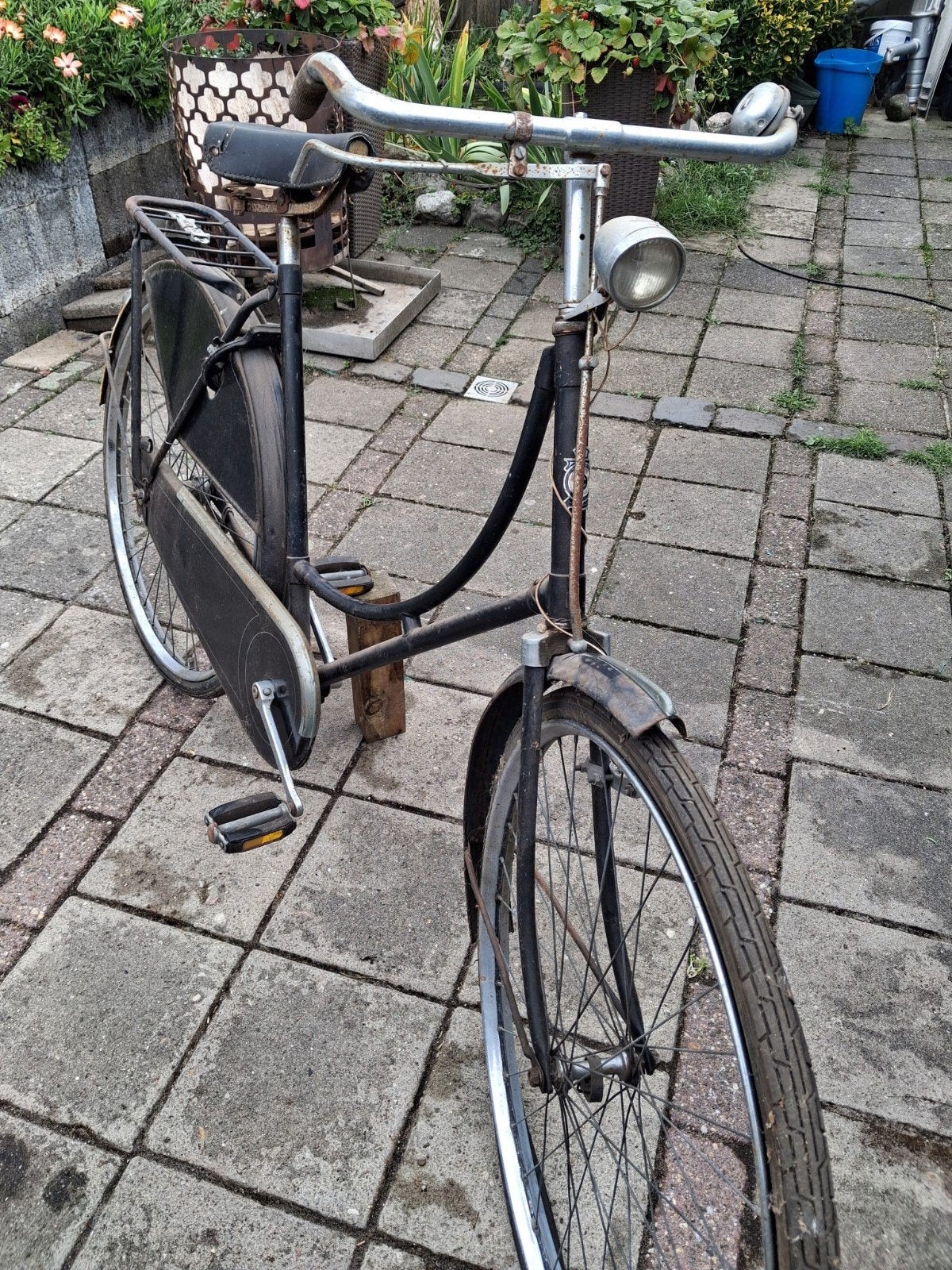 Oude empo Damesfiets - Opknapper, Fietsen en Brommers, Fietsen | Dames | Omafietsen, Ophalen, Terugtraprem, Empo, Versnellingen