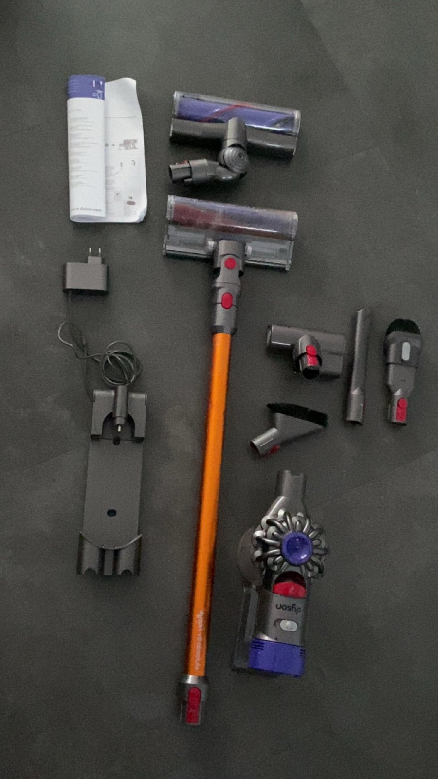Dyson draadloze steelstofzuiger met accessoires, Draadloos, Ophalen of Verzenden, Zo goed als nieuw, Dyson