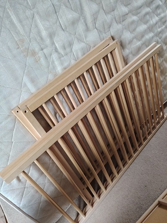 IKEA Ledikant met matras en beddengoed, Ophalen of Verzenden