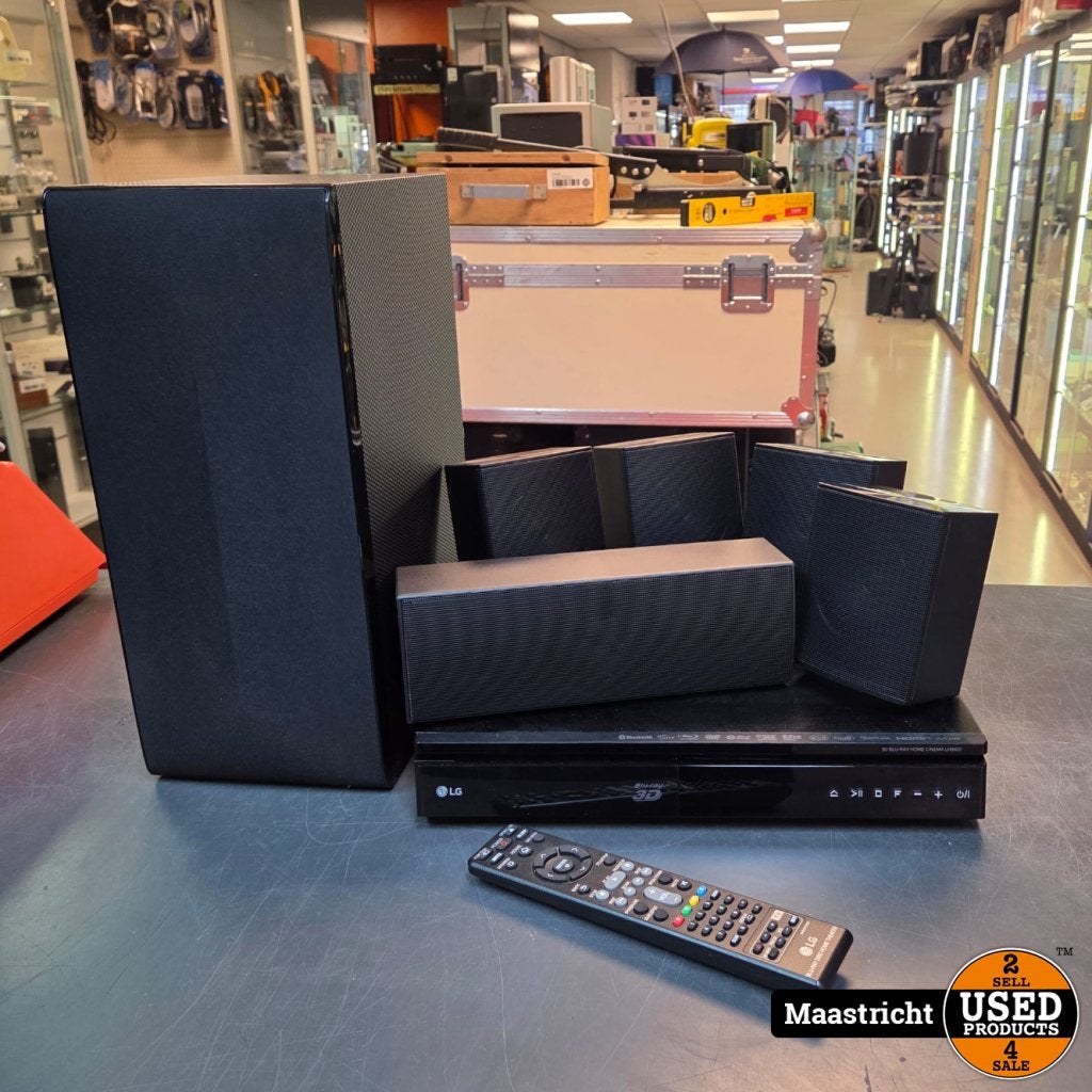 LG LHB625 3D Blu-ray DVD Home cinema system zwart | nwpr 289, Audio, Tv en Foto, LG, Gebruikt, Support@lg.com, LG Twin Towers
128 Yeoui-daero, Yeongdeungpo-gu
Seoul 07336
South Korea