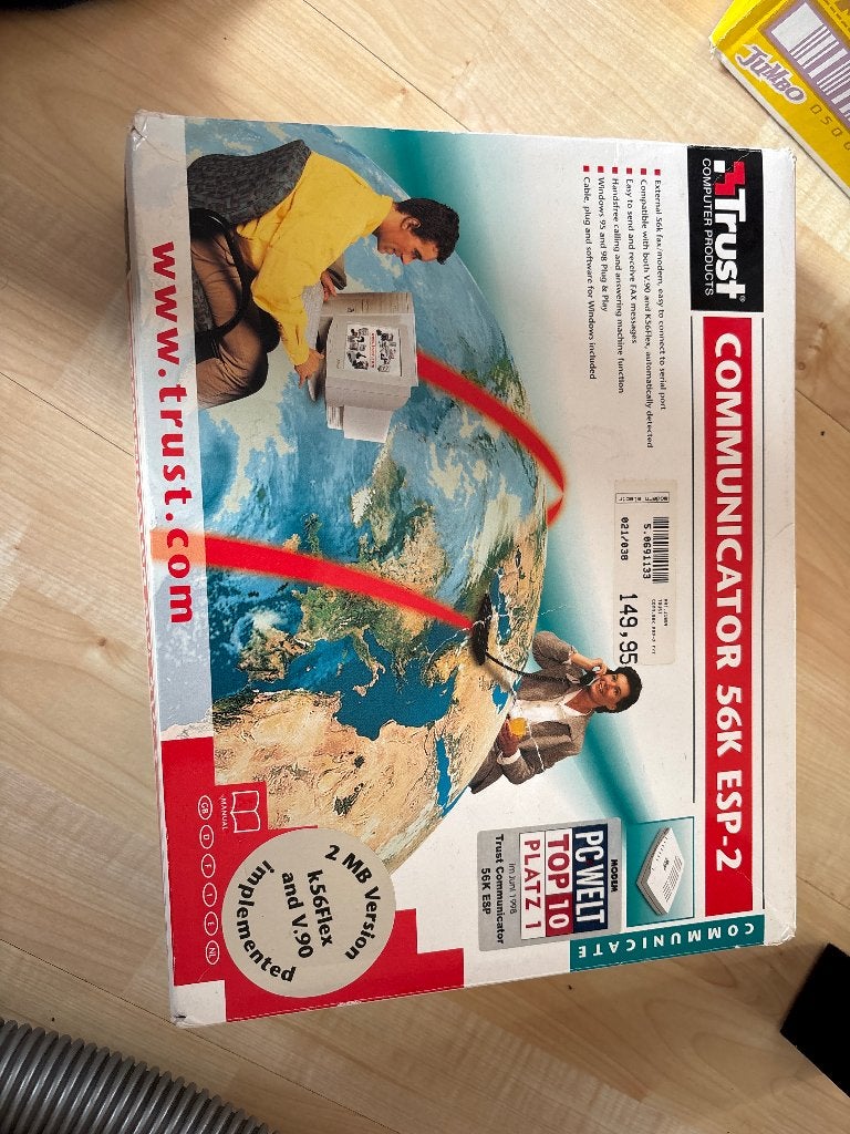 Fax modem, Ophalen of Verzenden, Zo goed als nieuw, Fax
