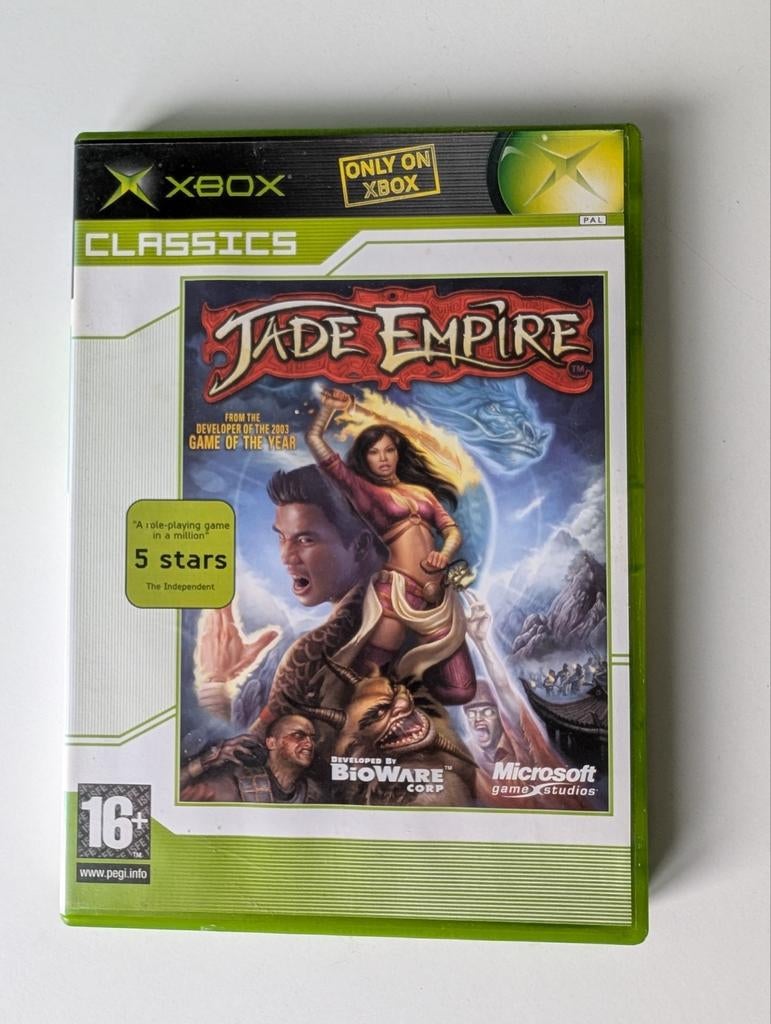 Jade Empire - Xbox Klassieker, 1 speler, Ophalen of Verzenden, Zo goed als nieuw, Role Playing Game (Rpg)