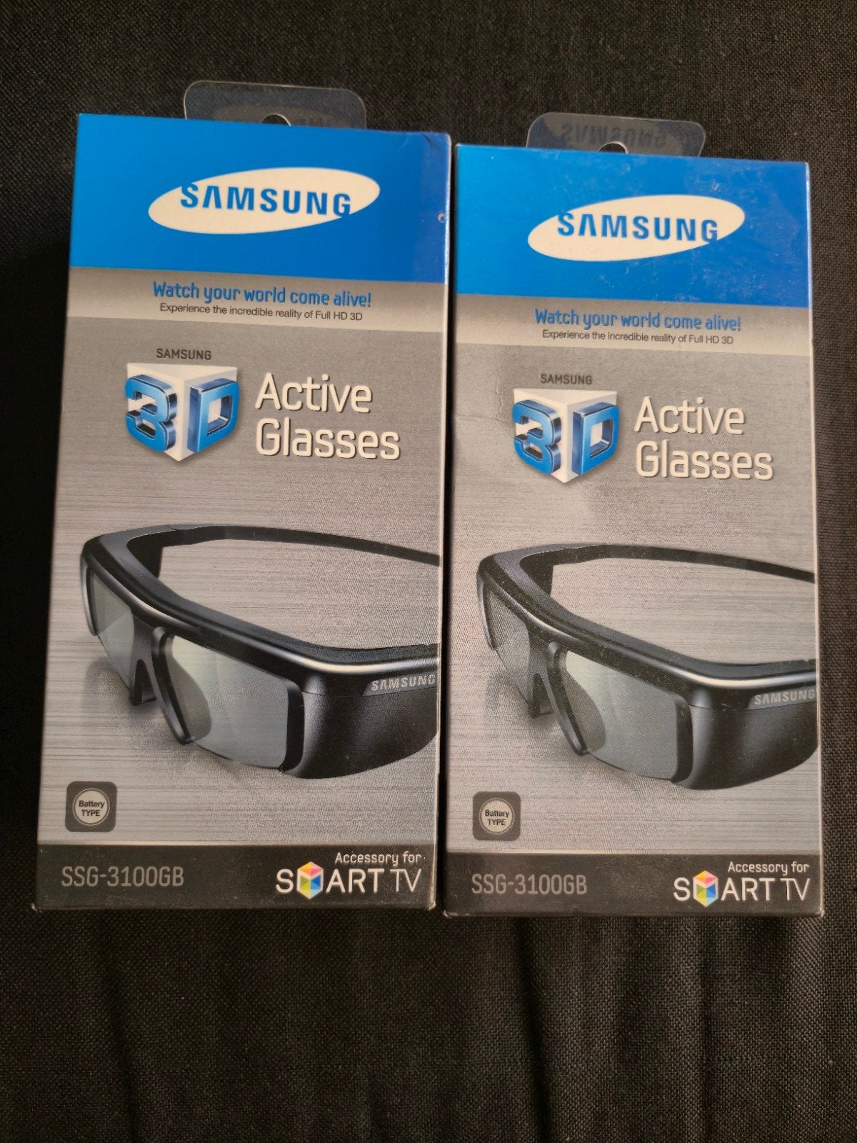 2x Samsung SSG-3100GB 3D Active Glasses voor Smart TV, Ophalen of Verzenden, Zo goed als nieuw