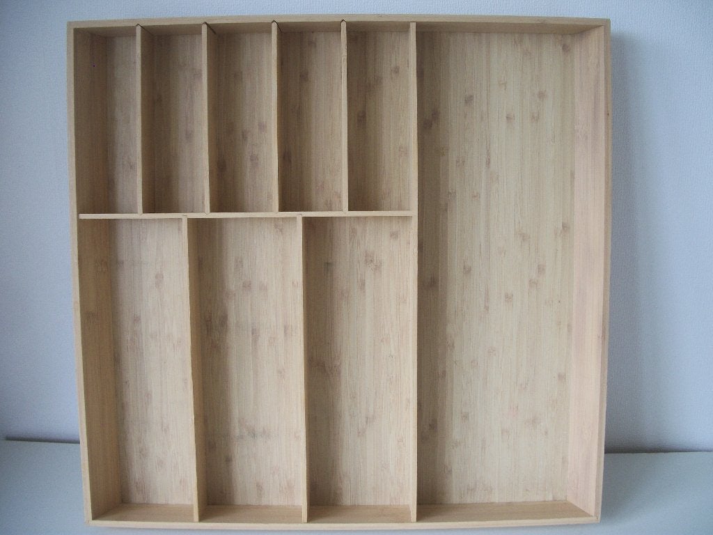Bestekbak IKEA UPPDATERA - Bamboe - 52 x 50 - zgan, Beige, Overige typen, Hout, IKEA