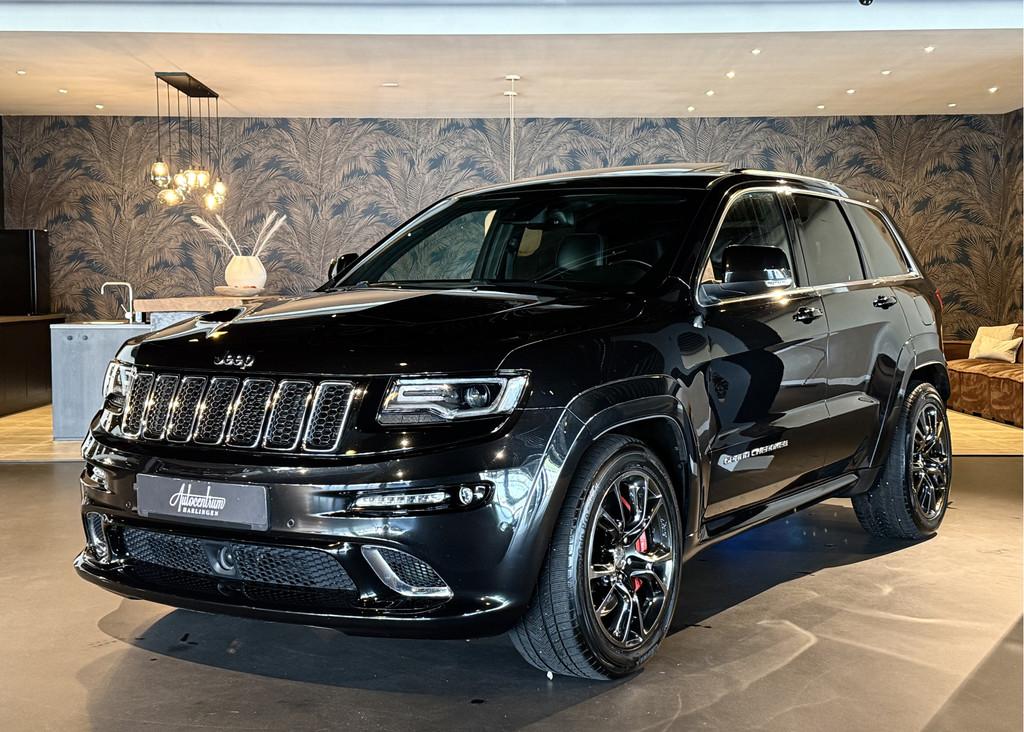Jeep Grand Cherokee 6.4 V8 Hemi SRT 468PK I Carbon I Camera, Auto's, Jeep, Verwarming stoelen achter, Gebruikt, Zwart, Bedrijf