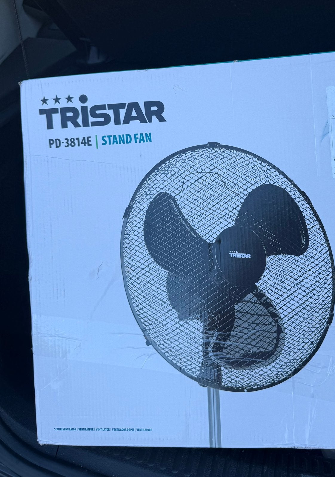 TRISTAR ventilator nieuw in doos, Witgoed en Apparatuur, Ventilatoren, Ophalen, Nieuw