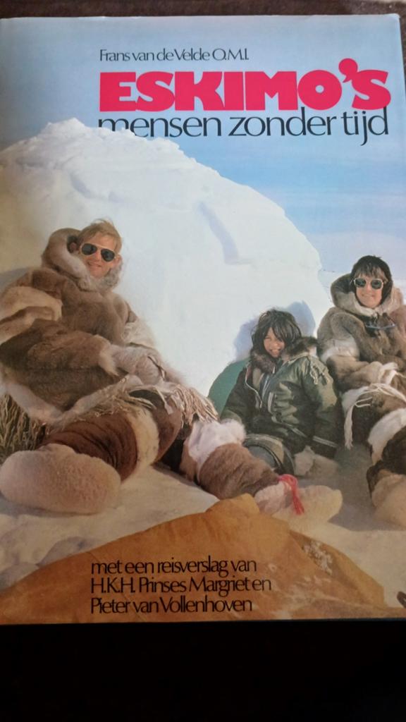 Eskimo's mensen zonder tijd Frans van de Velde O.M.I., Ophalen of Verzenden