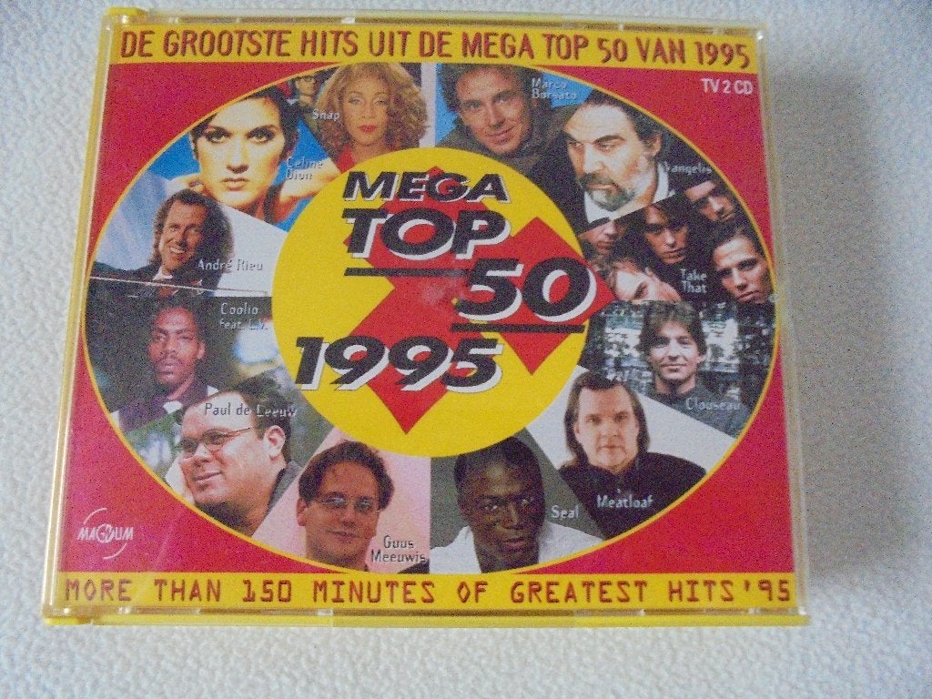 CD Mega top 50 1995, Ophalen of Verzenden, Zo goed als nieuw, Pop