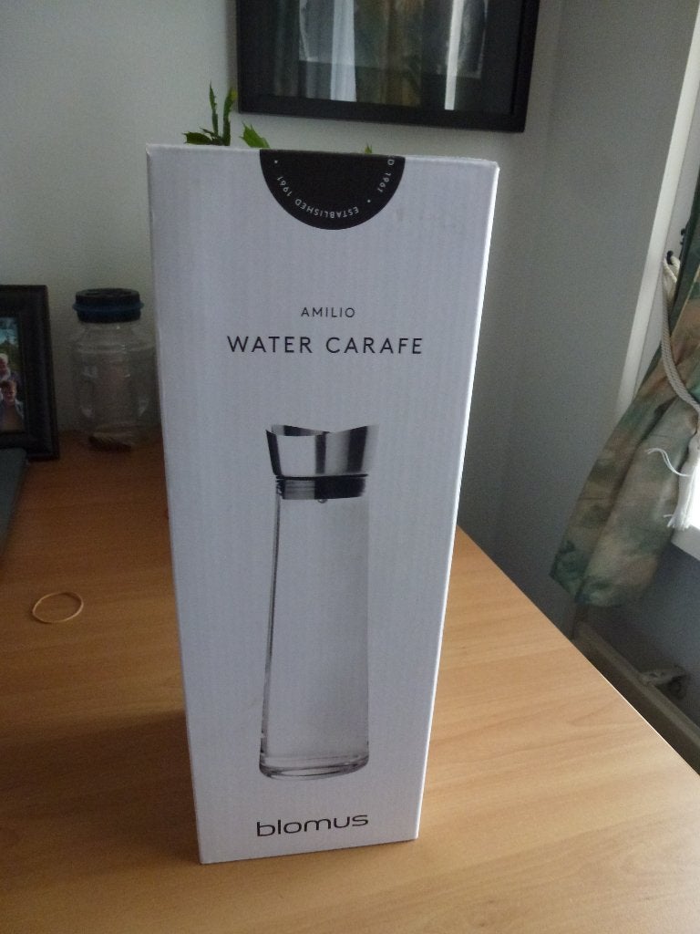 te koop  Blomus Amilio Waterkaraf, Nieuw, Ophalen of Verzenden, Meerkleurig, Glas