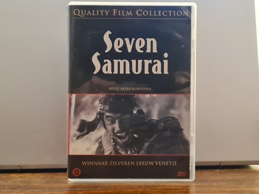 Seven Samurai DVD - Akira Kurosawa (Quality Film Collection), Vanaf 12 jaar, Ophalen of Verzenden, Gebruikt