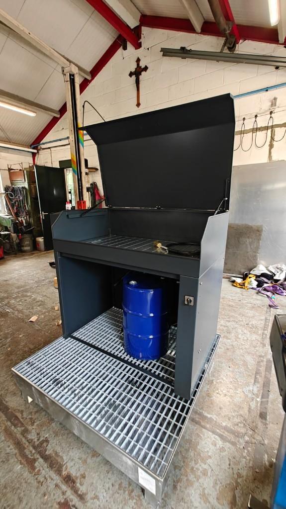 Complete Ontvetterbak 115cm met lekbak en 60L  ontvetter, Ophalen of Verzenden, Nieuw