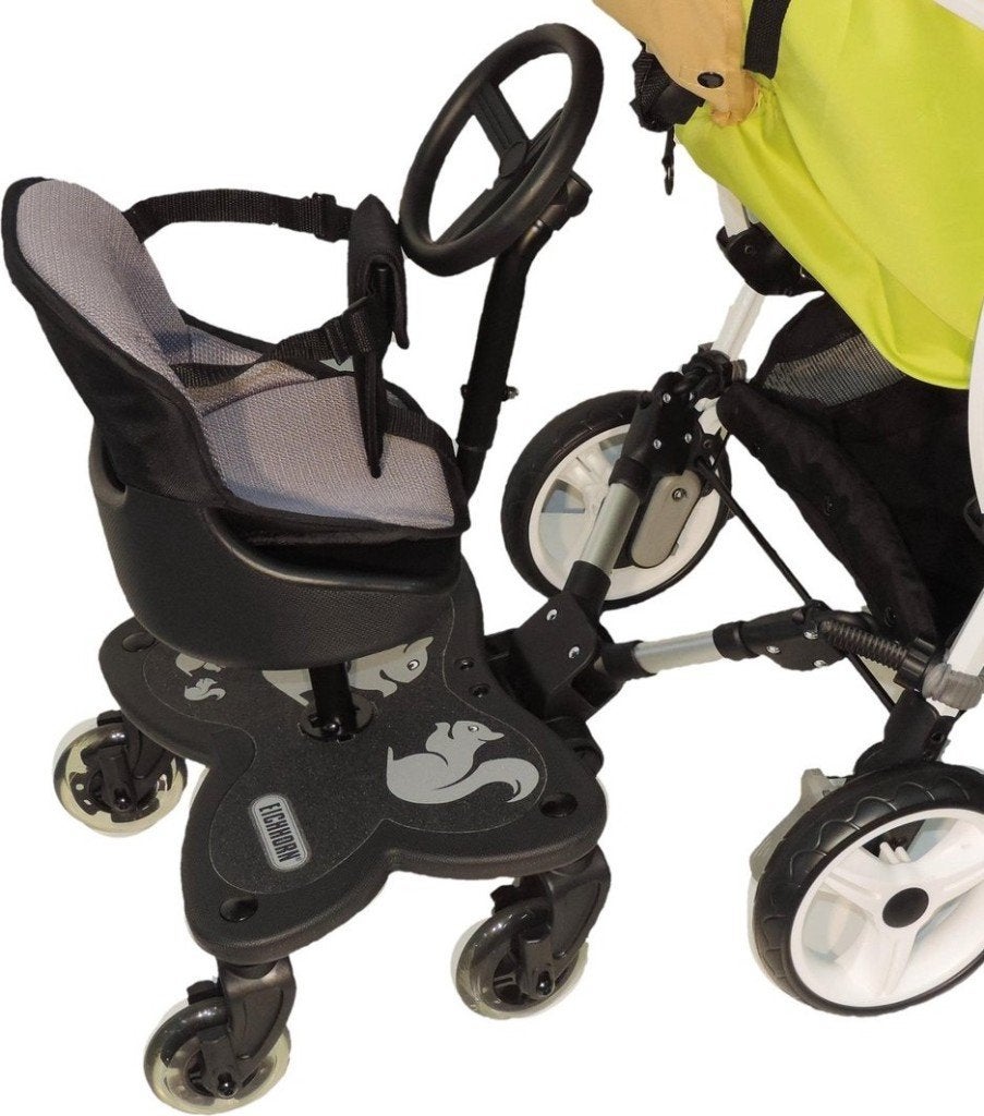 Cozy C rider meerijdzitje voor achter kinderwagen, Kinderen en Baby's, Kinderwagens en Combinaties, Ophalen, Zo goed als nieuw