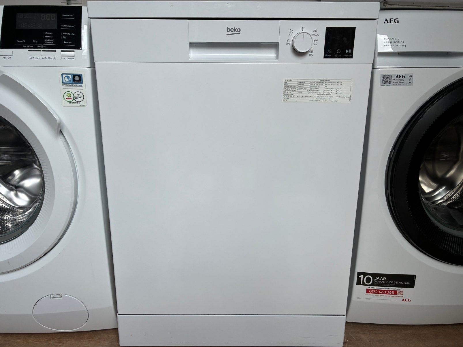 Bijna Nieuw Amper gebruikt Beko Vaatwasser, Beko, Beko, Ophalen of Verzenden, Zo goed als nieuw