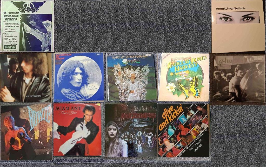 LP's, VINYL, elpees. Prog, rock, hardrock, metal, pop, Verzenden, Gebruikt, 12 inch