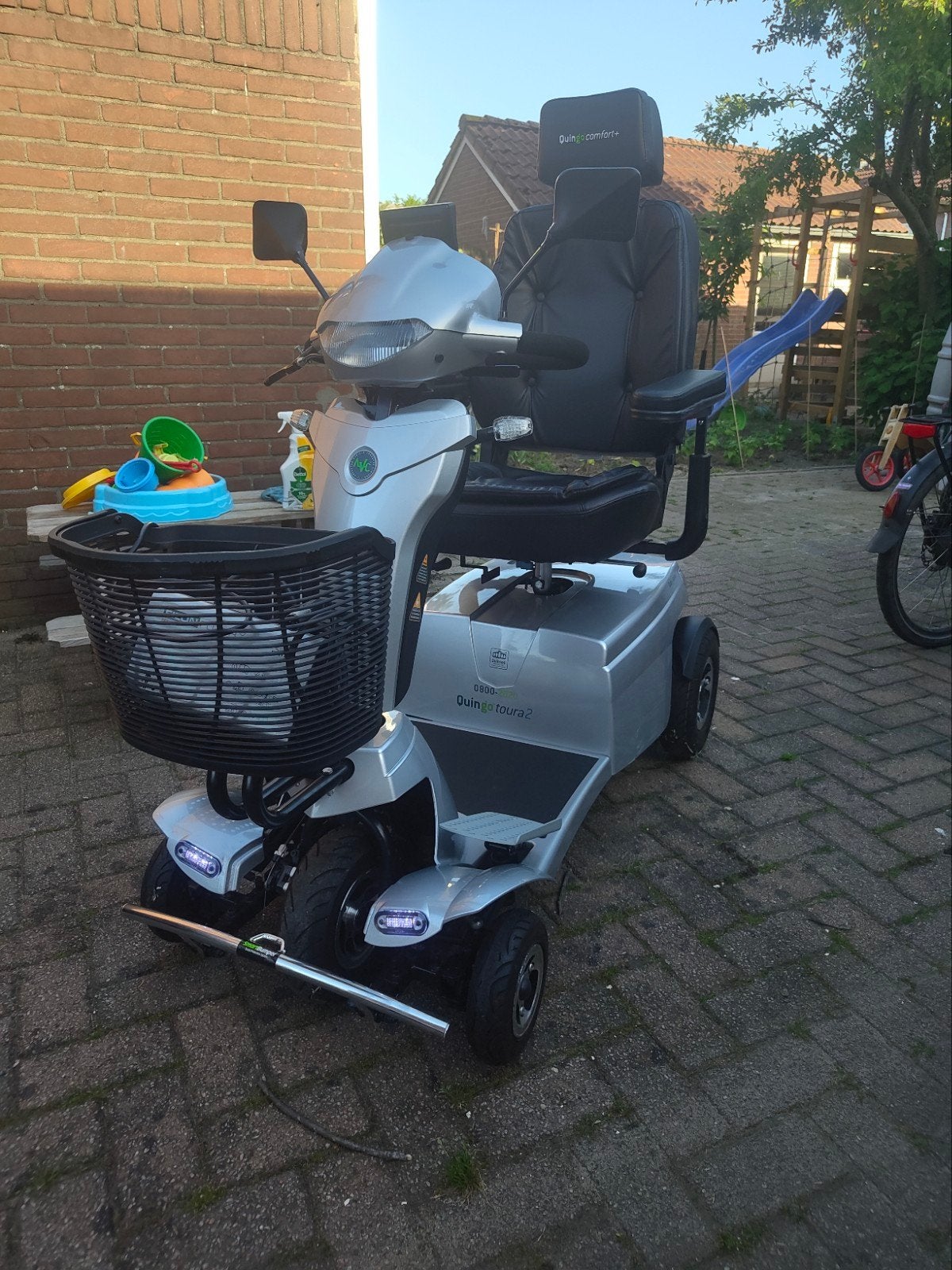 Quingo Toura 2 Scootmobiel (5 wielen) – Comfort+, Diversen, Ophalen, Zo goed als nieuw