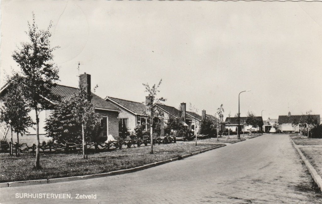 SURHUISTERVEEN, Zetveld, 1971, Ophalen of Verzenden, 1960 tot 1980, Gelopen, Friesland