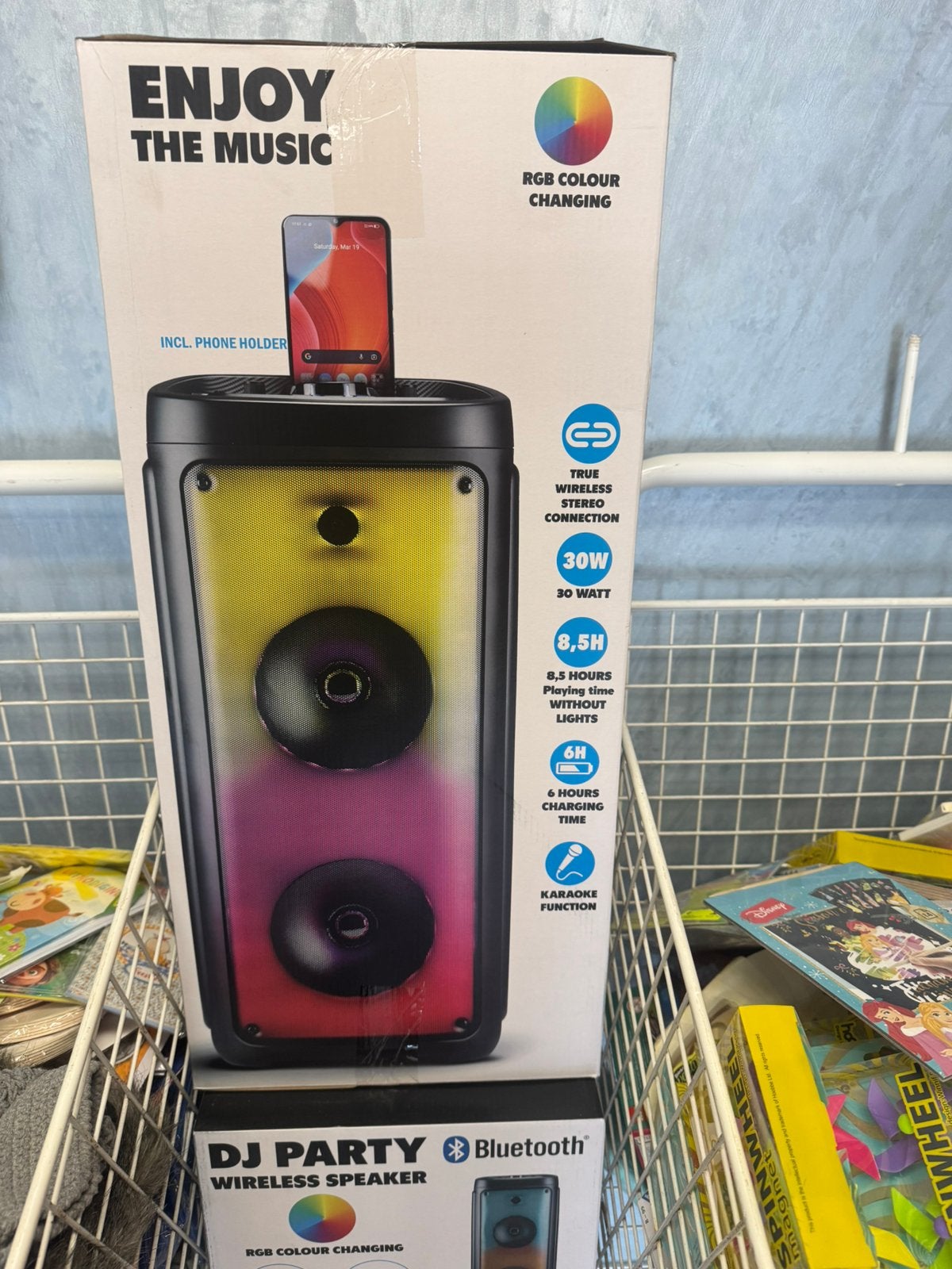 DJ Prty geluidsbox, Ophalen, Nieuw, Overige merken