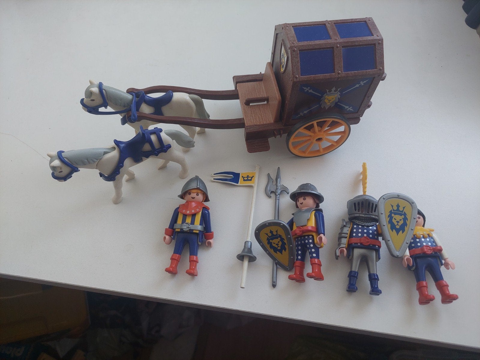 Playmobil ridders en koets, Ophalen, Gebruikt, Complete set, Knights