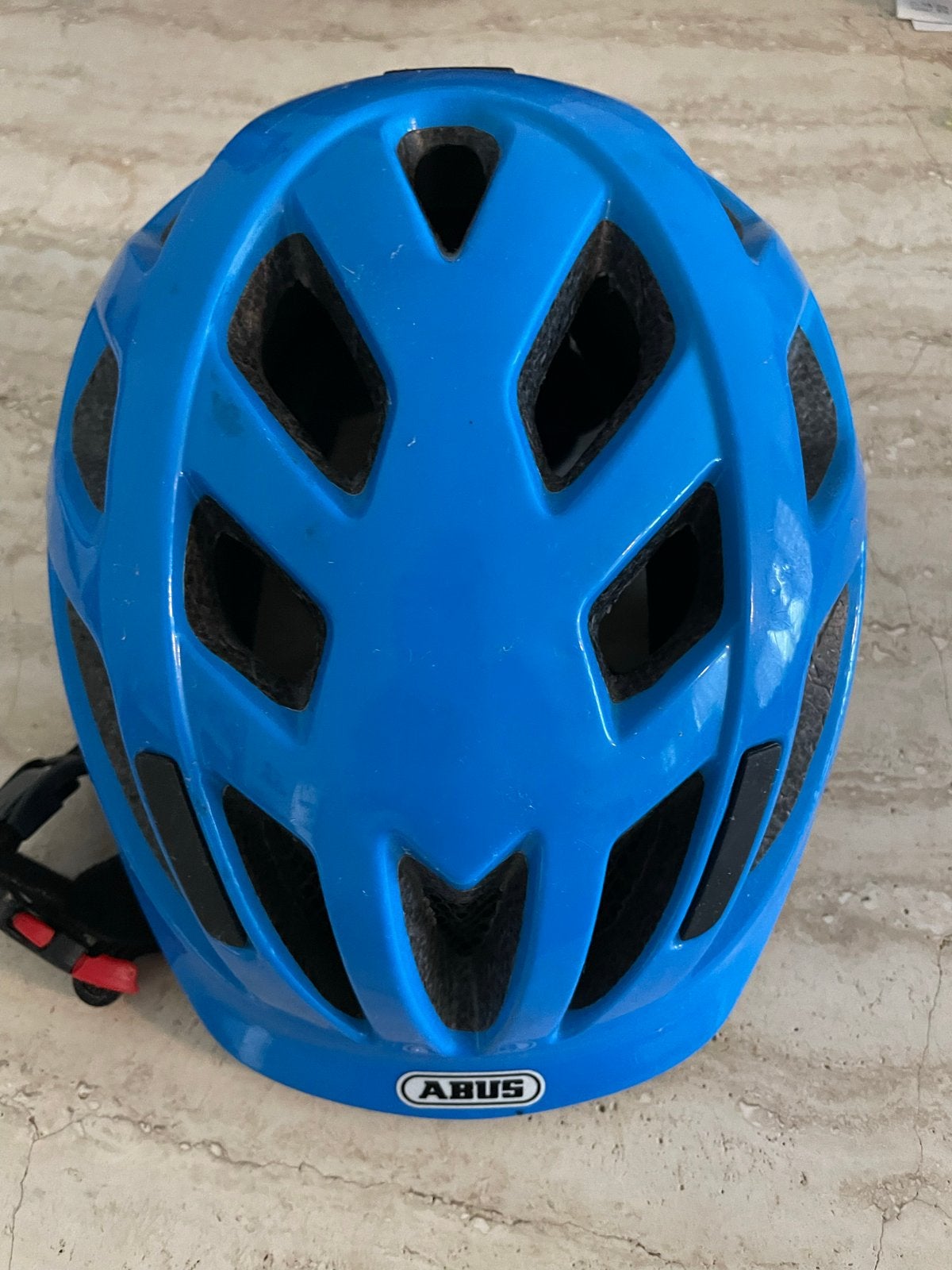 Abus Kinderhelm - Blauw (49-55cm), Ophalen, Zo goed als nieuw, Overige maten, Jongen of Meisje