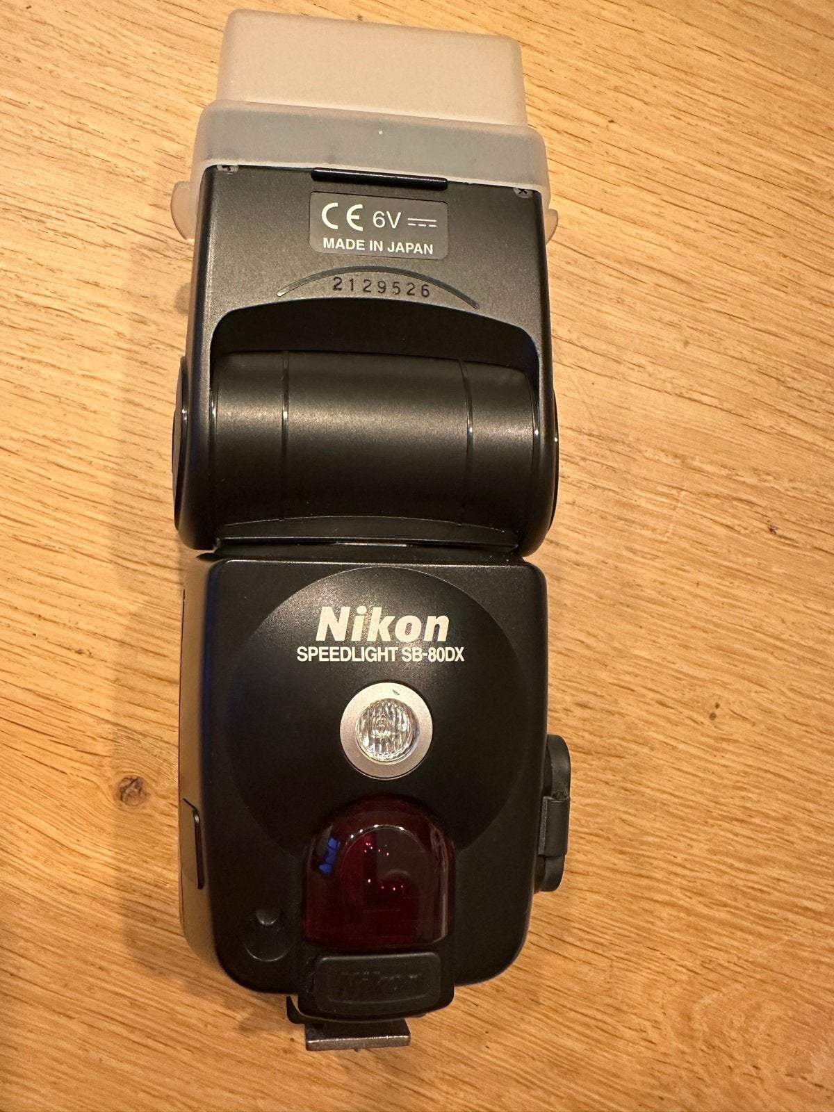 Nikon Speedlight SB-80DX Flitser, Audio, Tv en Foto, Fotografie | Flitsers, Draaibaar, Externe flitser, Ophalen of Verzenden, Zo goed als nieuw