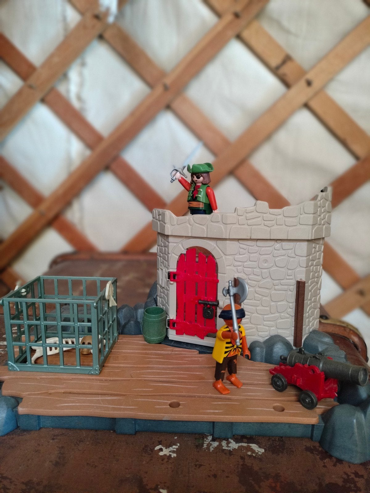 Playmobil piratenset strand burcht, Kinderen en Baby's, Verzenden