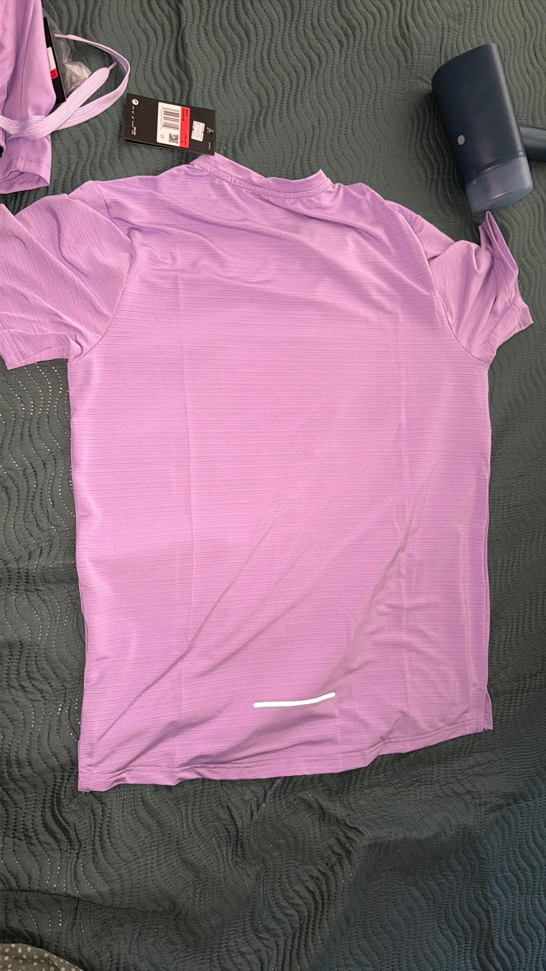 Nike Miler zomer setje paars  maat  L, Ophalen of Verzenden, Nieuw