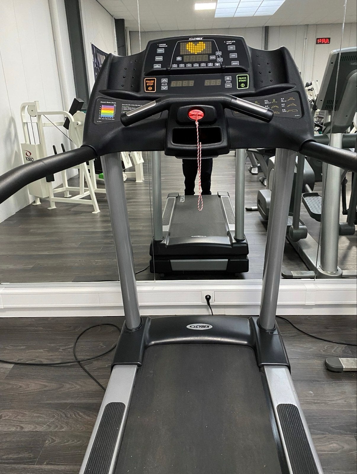 Cybex Loopband LCX 425T met Intelligent Suspension, Ophalen, Gebruikt, Metaal, Loopband