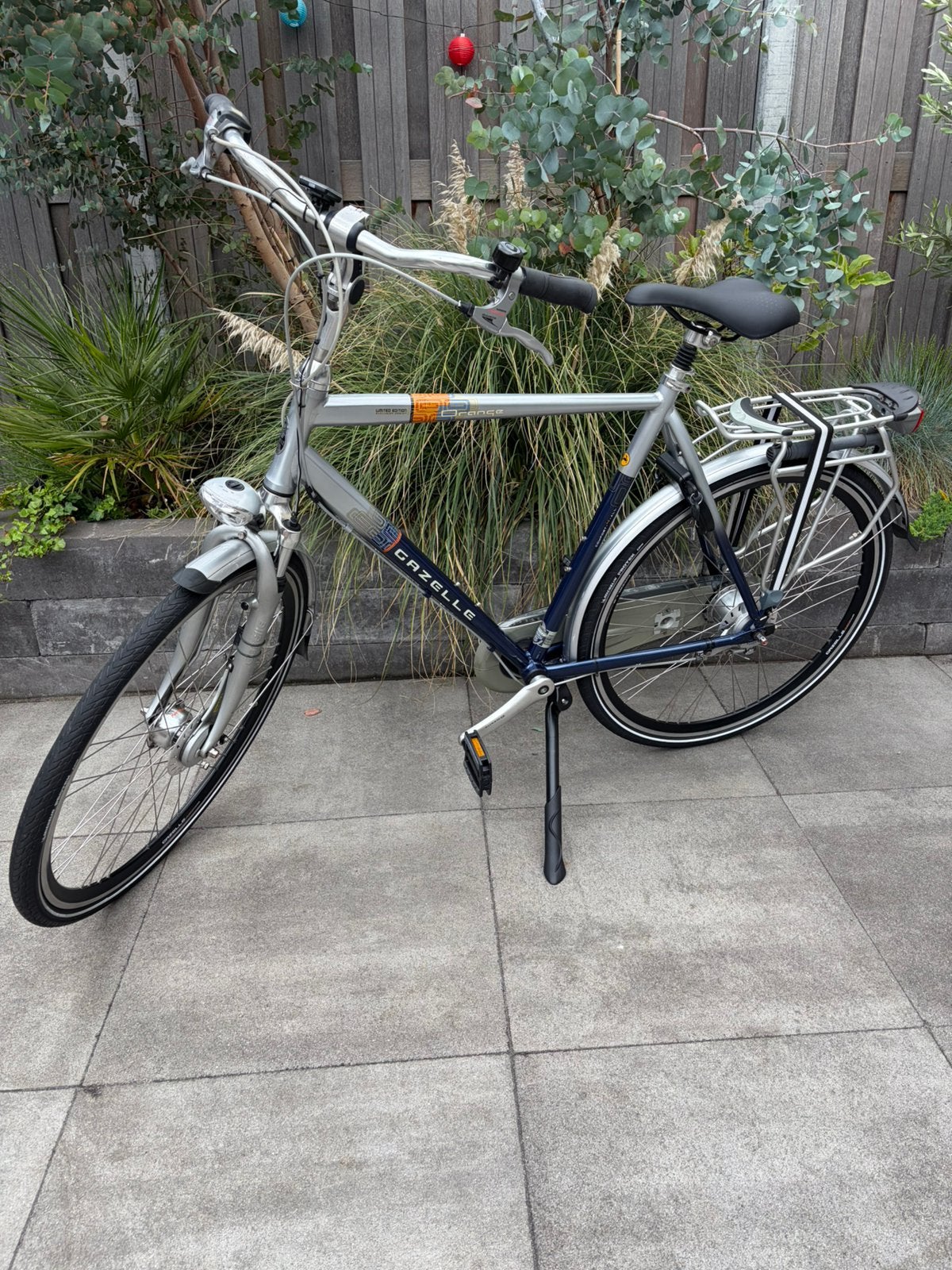 Gazelle orange herenfiets 28inch 61cm 8 versnellingen, Ophalen, Versnellingen, Zo goed als nieuw, 61 tot 65 cm