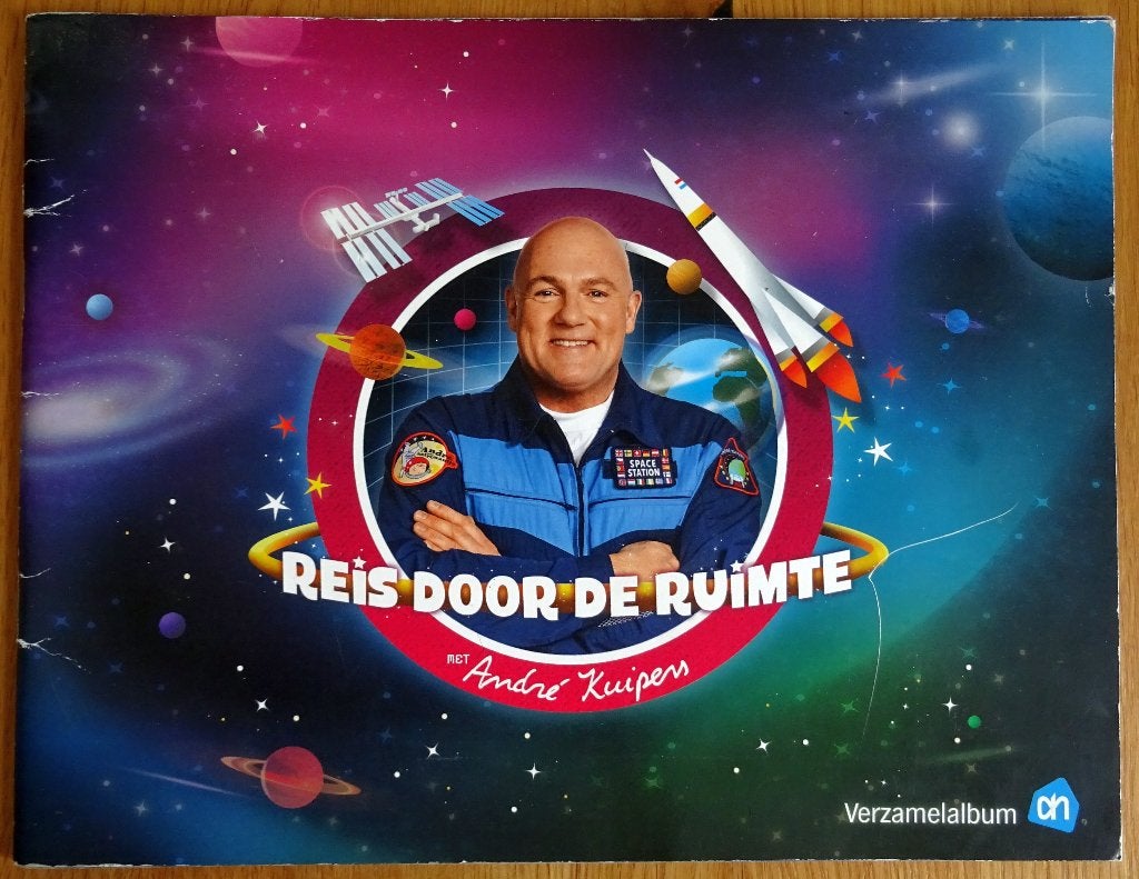 André Kuipers Reis door de Ruimte Verzamelalbum AH, Albert Heijn, Ophalen of Verzenden