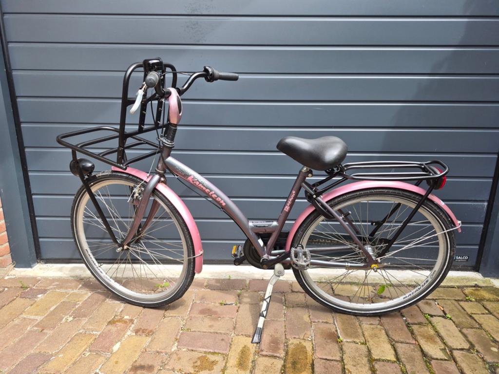 Batavus Meisjes Transportfiets 26 inch - 3 Versnellingen, Fietsen en Brommers, Fietsen | Meisjes, Ophalen, Gebruikt, Batavus, Versnellingen