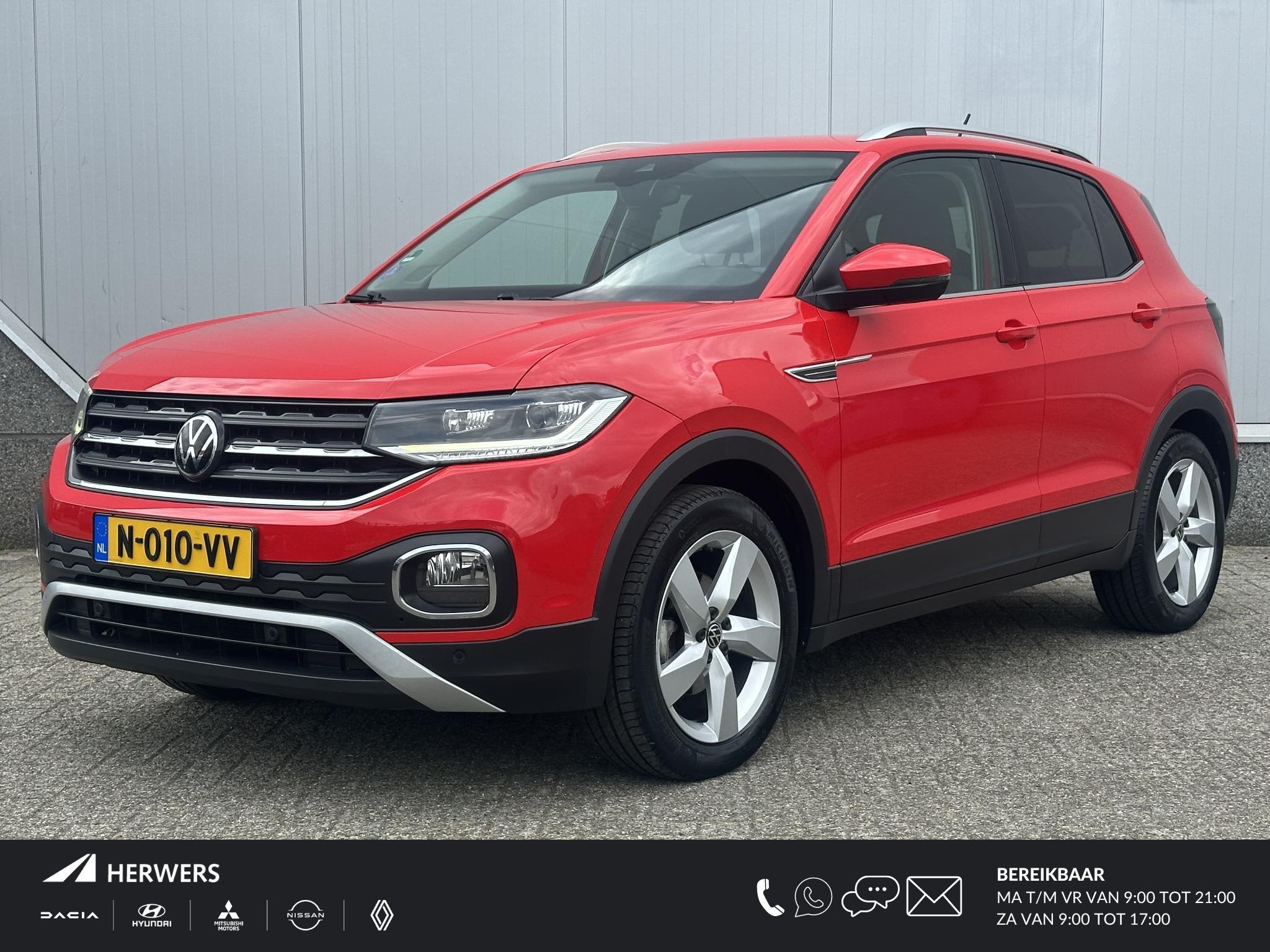 Volkswagen T-Cross 1.0 TSI Life Business / Automaat / trekha, Auto's, Volkswagen, Gebruikt, Euro 6, Bedrijf, Grijs