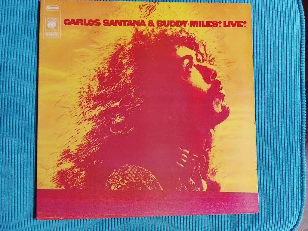 Carlos Santana & Buddy Miles Live VG++ 10 euro, Cd's en Dvd's, Vinyl | Rock, Inclusief binnenhoes, Ophalen of Verzenden, Gebruikt