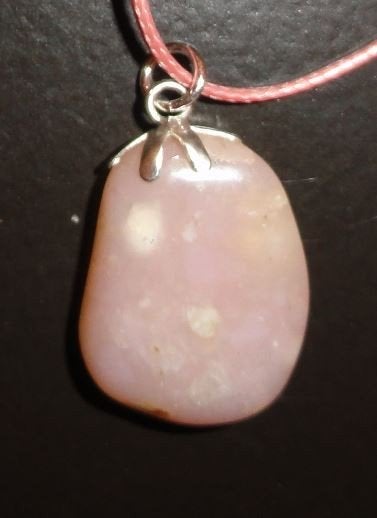 Hanger Andes Opaal Roze Opaal edelsteen, Overige voorstellingen, Verzenden, Nieuw, Steen of Mineraal