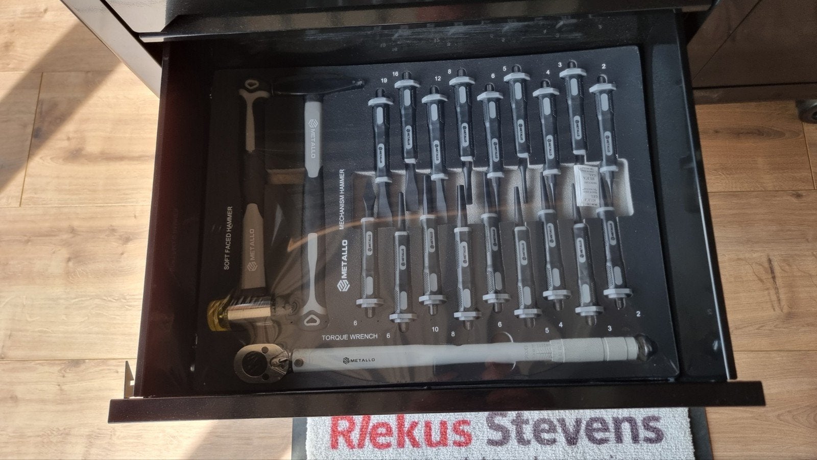 metallo gereedschapwagen 7 laden vol gereedschap, Ophalen of Verzenden, Nieuw