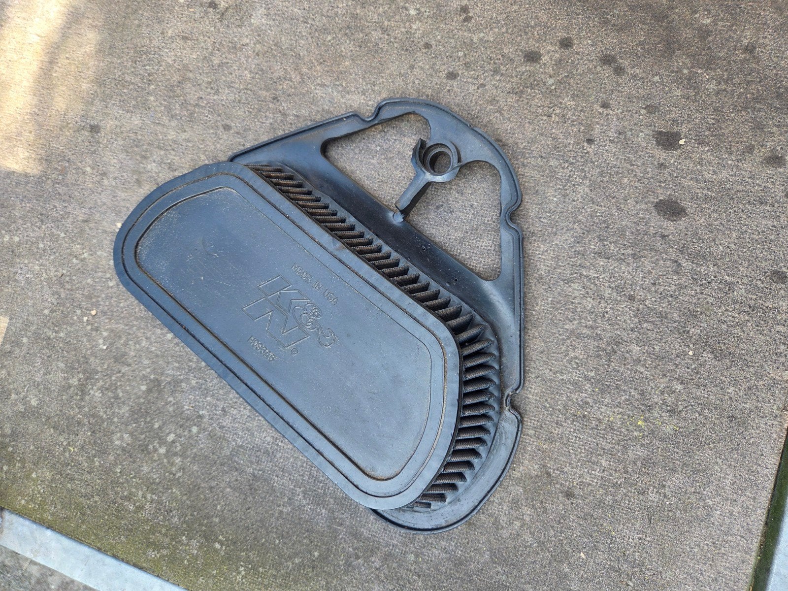 K&N luchtfilter Yamaha R6 99-02, Ophalen of Verzenden, Gebruikt