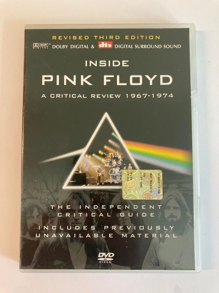 Inside Pink Floyd: A Critical Review 1967–1974, 2004 / DVD, Alle leeftijden, Ophalen of Verzenden, Zo goed als nieuw, Overige typen