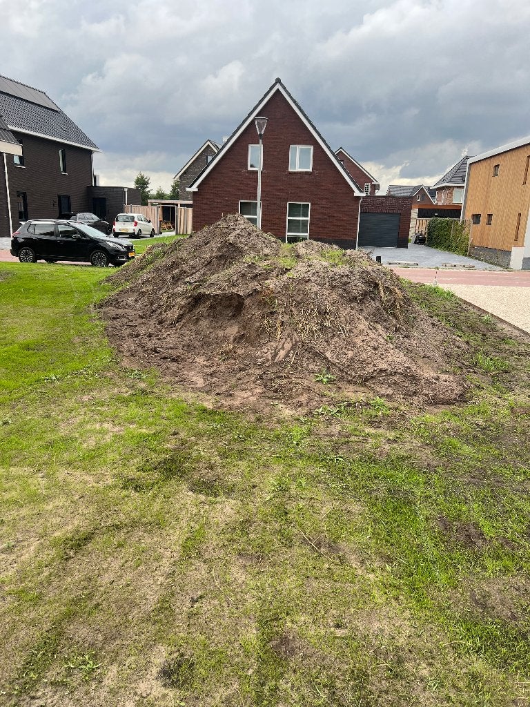Gratis grond, Tuin en Terras, Zand, Ophalen, Gebruikt, Ophoogzand