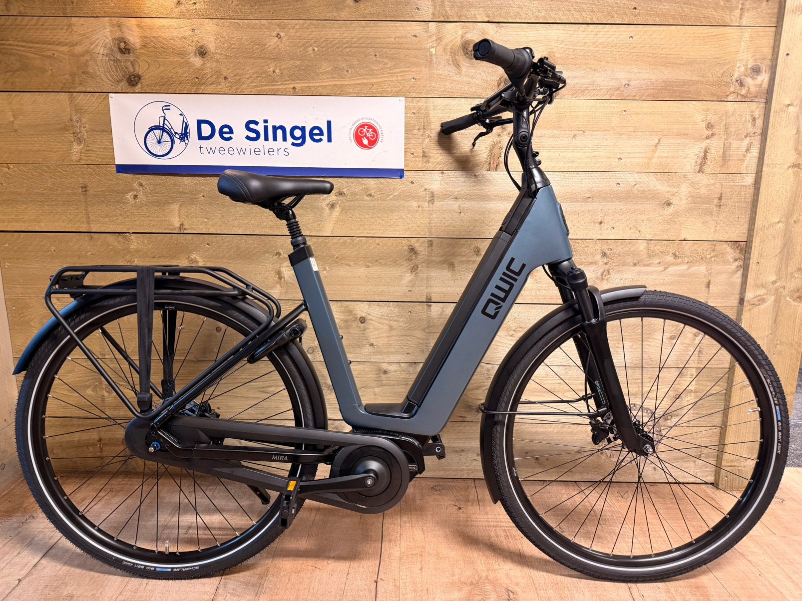 Qwic Mira Daily Dames 54cm 756WH accu NAJAARSOPRUIMING, Fietsen en Brommers, 51 tot 55 cm, Ophalen, Gebruikt, Overige merken